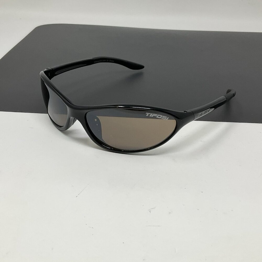 Tifosi Sunglasses Alpe 1.0 Sport Wrap Black